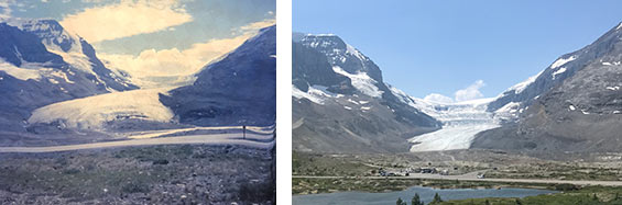 Athabasaca Glacier 1978-2023